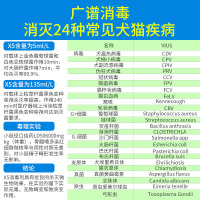 消毒液专用猫咪狗狗环境除螨杀菌猫瘟犬瘟去味除臭喷雾拖地