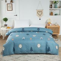约会春天 宽110*150长cm[单被套] 单件被套床上用品个性简约卡通斜纹水洗棉学生宿舍用品单双人被罩