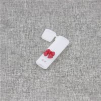 透明红色蝴蝶结 送挂绳 适用于丫ooz mini 柚子硅胶套保护套柚子迷你保护套送挂绳