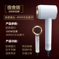 白色宿舍300w胶原蛋白旗舰版 即将恢复168元 德国电吹风机芬宿舍用800w学生500w小功率300w负离子护发小型便