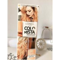 蜜桃色 8度以上底色 维持一周左右 俄罗斯Colorista washout 彩色染发膏染发剂 雾蓝 喷雾漂发