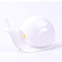 白色 创意可爱蜗牛形按压式洗手液分装瓶浴室乳液沐浴露洗发水收纳瓶子
