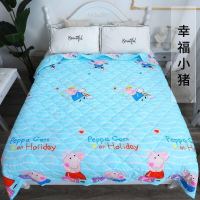 小猪佩奇(蓝) 70*100cm[肚脐被随机发] 夏凉被空调被薄款夏季被子单人学生双人薄被子春秋被芯可机洗夏被