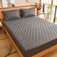 深灰色 90*200cm/适合30cm内床垫 防水夹棉床笠单件隔尿透气床罩套席梦思保护套床垫套防尘罩