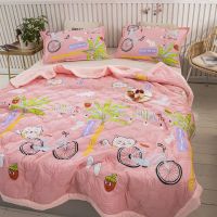 椰语浪漫-[水洗棉夏被] 特别小不推荐颜色随机50X40cm 夏季夏凉被单人双人空调被夏天学生宿舍被薄被子成人春秋儿童被