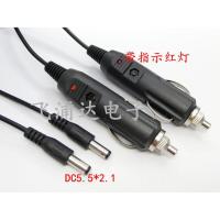 1.5米5.5*2..1弹弓线 12V-24V征途 善领 征服者 通用车载电源线电子狗车充点烟器充电线