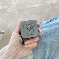 透明灰色暴力熊+挂钩 小米air2se 透明适用小米air2se保护套真无线蓝牙耳机air2se耳机套耳机盒个性