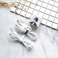 萝莉(全白) 普通套餐 VIVO iQOO/nex3/Z6/Z1数据线保护套 iQOO pro充电器耳机保护线绳