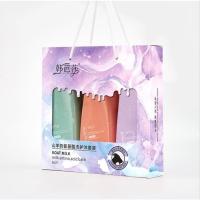 D40-F53-1乳白色 400mL 韩芭莎山羊奶氨基酸洗护沐套装控油护肤洗发水沐浴露护发素三件套