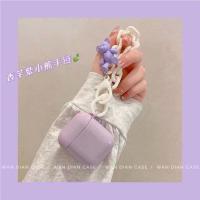 透明壳 Baseus倍思W04 pro耳机套w04无线蓝牙耳机保护套倍思耳机套可爱女