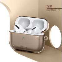 透黑 for AirPods ProI 二代保护套耳机线缠绕器适用华为耳机保护套适用苹果11手机壳领