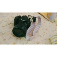 小清新紫 欧狐适用可爱相机背带肩带相机带微单单反肩带拍立得相机绳手机挂