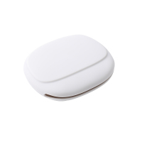 浅灰 有线盒便携硅胶袋保护套多功能盒充电器数据线收纳包神器