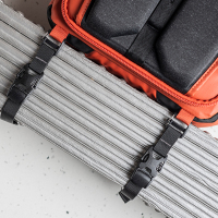 侧扣条[橘色] 摄影包绑带用品装备速解捆绑带尼龙背包带腰带帐篷配件