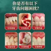 牙齿松动牙龈肿痛萎缩牙痛坚固牙齿旱莲固齿植物粉牙粉