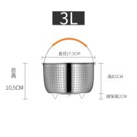 军绿色 蒸饭神器 蒸米饭蒸饭器家用迷你蒸饭神器 蒸饭神桶蒸饭格内胆蒸饭