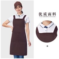 2021新款围裙 小码(建议80-100斤) 加绒防水防油罩衣大人外套女士冬加厚保暖长款大褂工作服劳保围裙