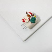 米色壳圣诞树老人套 适用苹果20W 圣诞苹果13充电器保护套适用苹果12手机数据线20w快充iPad充电线