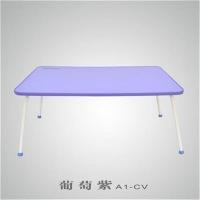 蜜桃粉 卓质宜品笔d记本电脑桌床上用小桌子E可折叠宿舍神器懒.人桌学习