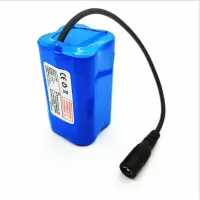 国标5200mAh 打窝船电池可充电7.4伏大容量18650电池组锂电5200毫