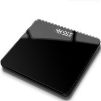 纯黑充电款 家用体重秤精准充电成人减肥称体重电子秤USB电池称重器人体秤