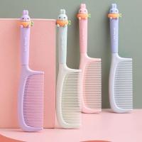 兔柄系列随机颜色1把 宿舍可爱梳子防静电女学生儿童梳子不伤发小公主高颜值耐用梳子tt