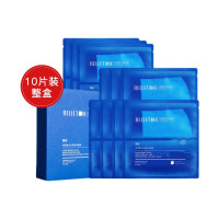 10片装! 给肌肤喝水!福瑞达玻尿酸烟酰胺面膜水光肌分体修护补水保湿