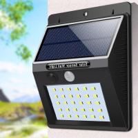 64灯珠强光[三种功能] 分体式LED太阳能灯人体感应电灯家用室内庭院灯饰防水照明路灯8