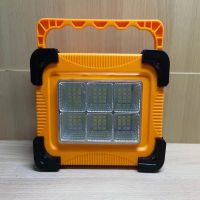 (推荐款)6孔超亮增强续航 充电灯可移动太阳能地摊灯家用户外夜市露营手提投光灯超长续航灯