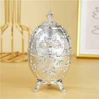 纯银色玫瑰 欧式牙签筒家用创意个性按压式自动弹出牙签盒客厅茶几牙签收纳罐