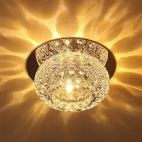 3W暖光 暗装/开孔5-9厘米之间 客厅射灯筒灯led天花灯走廊灯玄关灯射灯吸顶灯筒灯牛眼灯孔
