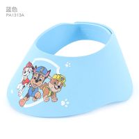 蓝色 汪汪队儿童洗头帽洗头神器宝宝防水洗澡浴帽婴儿小孩洗发护耳帽子