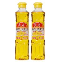 花生油500ml*2 5S压榨一级花生油500ml食用油小瓶约1斤厨房家用粮油