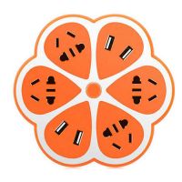 颜色随机线1.8米 4USB手机充电插线板接线板插座插板电插板插排线1.8/2.5/5米