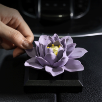 漂亮花花不带精油 香薰精油车内香水高档饰品香水车载高档汽车车摆件女神款