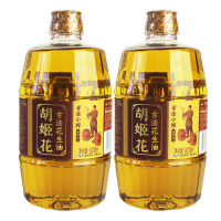 1800ml 古法小榨花生油900ml*2瓶压榨一级食用油小瓶炒菜凉拌煎炸