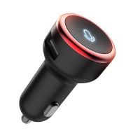 标配黑红色 车载MP3蓝牙播放器多功能接收器通用 免提电话USB车载充电器