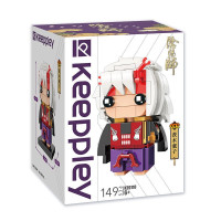 阴阳师-茨木童子(149颗粒) Keeppley阴阳师系列鬼切大天狗积木拼装男女孩儿童小颗粒益智玩具