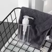 1*透明100ml 家用透明乳液瓶 按压式洗手液洗发水沐浴露分装瓶替换瓶子空瓶