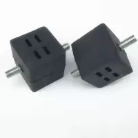 48V方型增程器胶垫2个 48V电动车增程器汽油发电机专用缓冲脚/减震胶垫/防震脚 机架脚垫