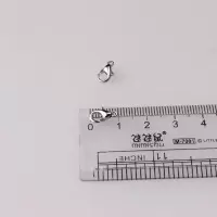 银色301龙虾扣20颗 送铁圈 不锈钢合金龙虾口罩香薰吊坠扣di'y手工配件项链包包连接材料