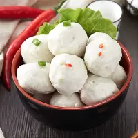 浙江舟山纯手打三色马鲛鱼丸 200g*5包