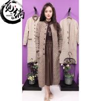 限量秋冬2021新款大码显瘦百搭针织毛衣风衣时尚减龄外套