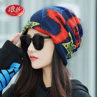 月子帽保暖防风睡帽护耳套头帽围脖两用秋冬脖套帽子女包头帽