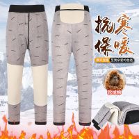一条过冬中老年男士加绒特厚保暖裤700g秋冬高腰大码棉裤