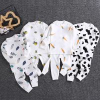 宝宝秋衣套装婴儿内衣棉新生儿童家居衣服0-3岁男女童春秋装