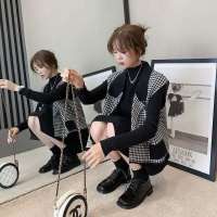 单/两件套马甲女洋气显高毛衣裙女套装显瘦小个子小香轻熟风韩版