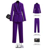 小西装外套女2021秋冬新款总裁西服上衣上班气质职业装套装