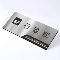 董事长办公室门不锈钢标识企业公司单位部门科室
