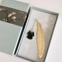 哈利波特周边生日礼物羽毛书签格兰芬多斯林校服学院礼品
